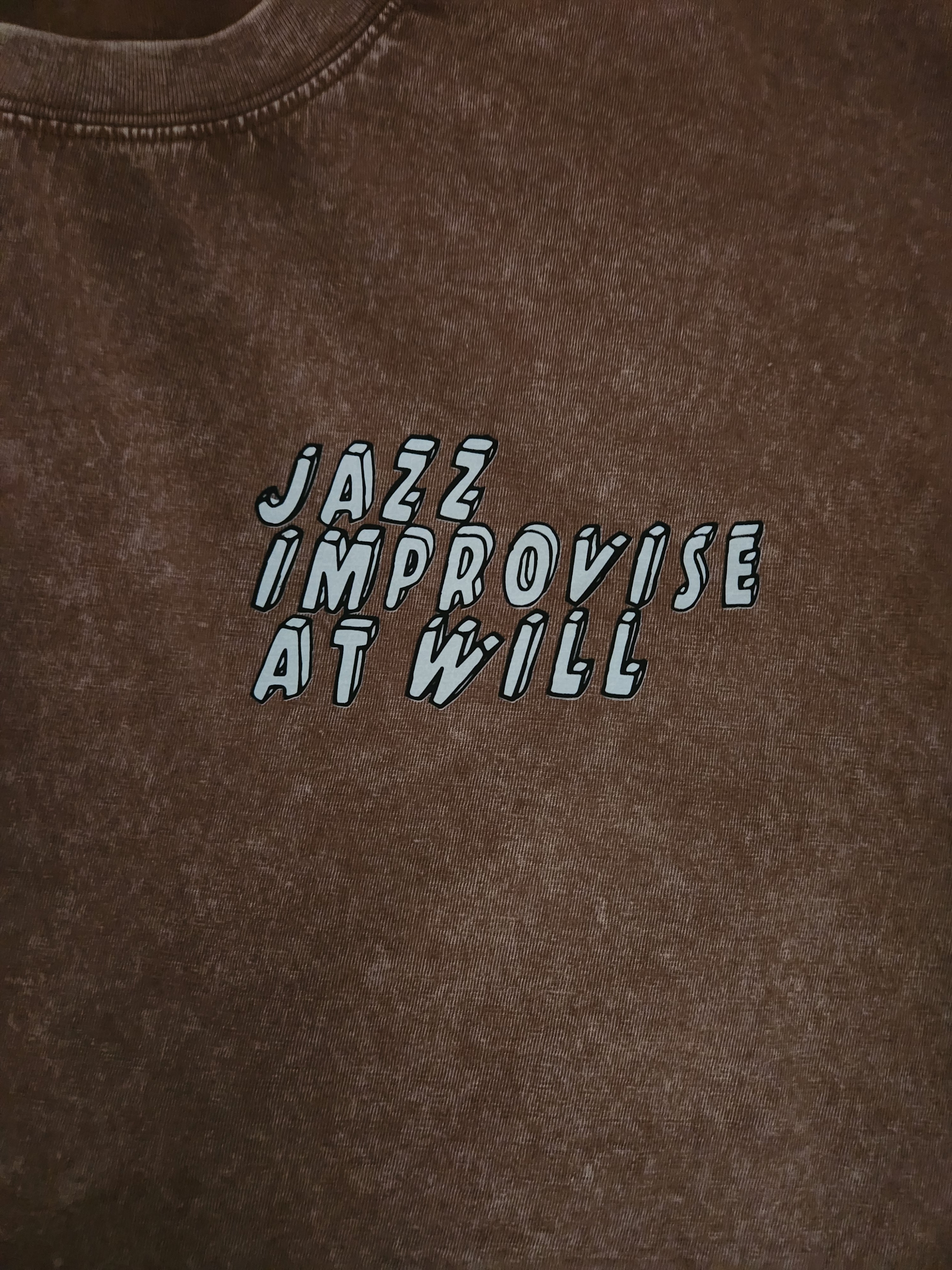 The Jazz Improvise At Will Heavyweight T